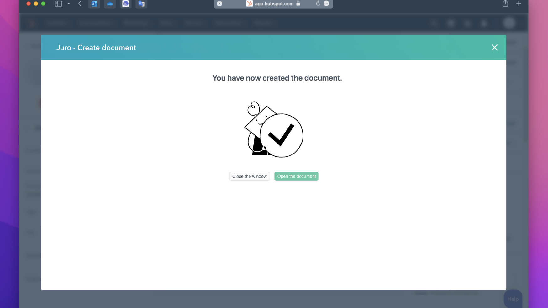 Juro | Contract Management - Sales Enablement App for HubSpot | Juro